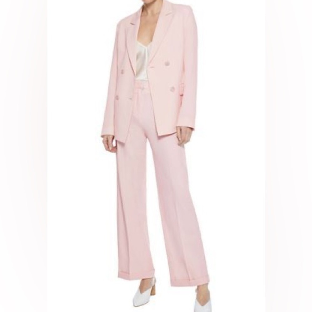 Iris and Ink pink suit set